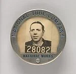 [Photographic Identification Badge from National Tube Company, National Works]