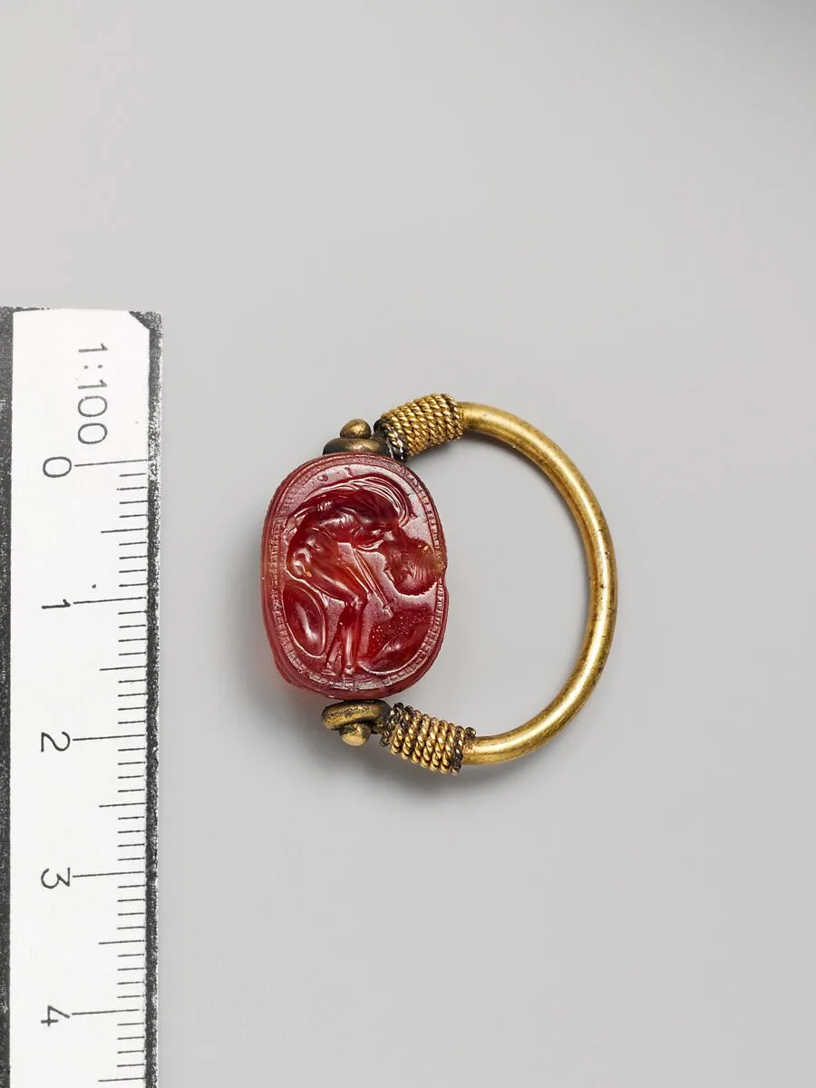 Carnelian scarab — Unknown