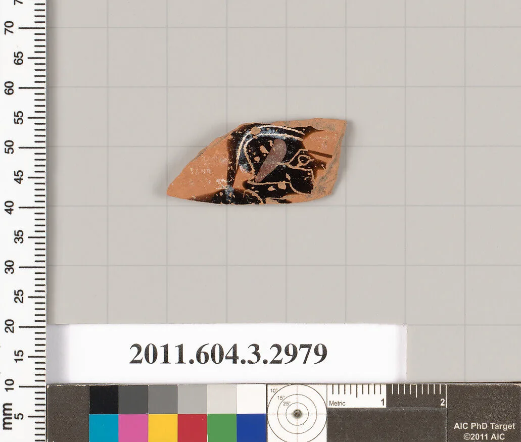 Terracotta fragment from a closed shape — Unknown