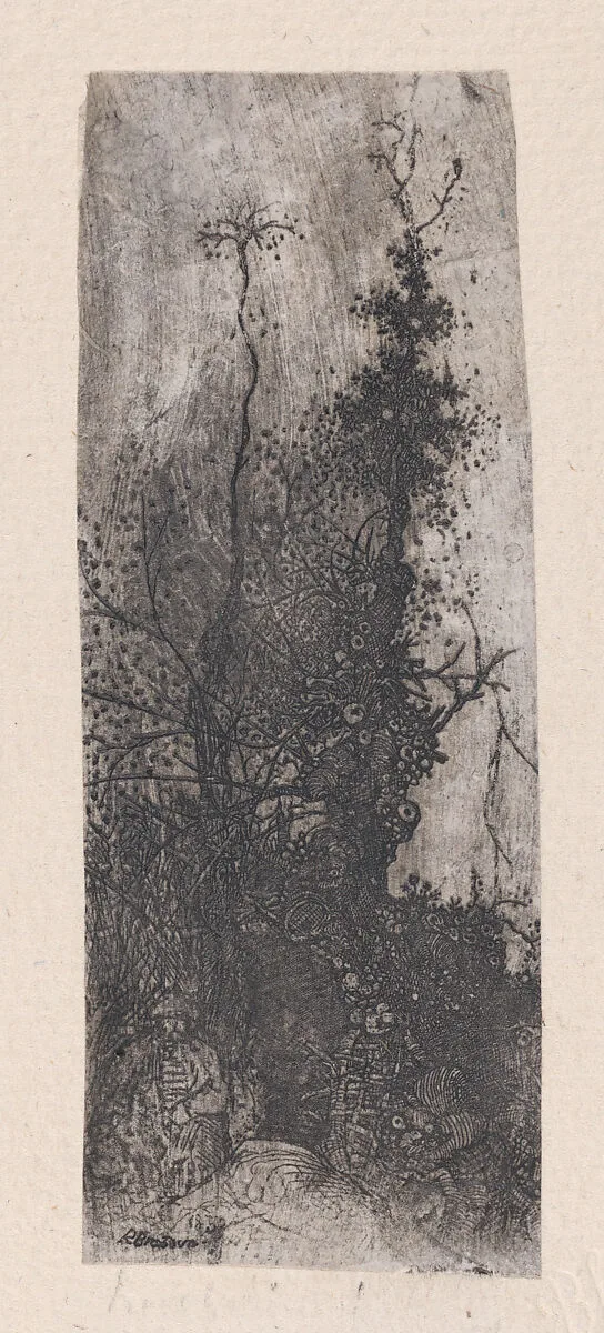 L'Ermite Sous Les Arbres (The Hermit Under The Trees) — Rodolphe Bresdin