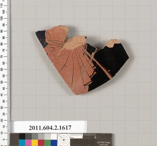 Terracotta fragment of a skyphos (deep drinking cup)