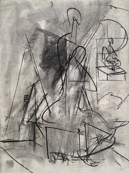 Untitled (female figure study) — William Freed
