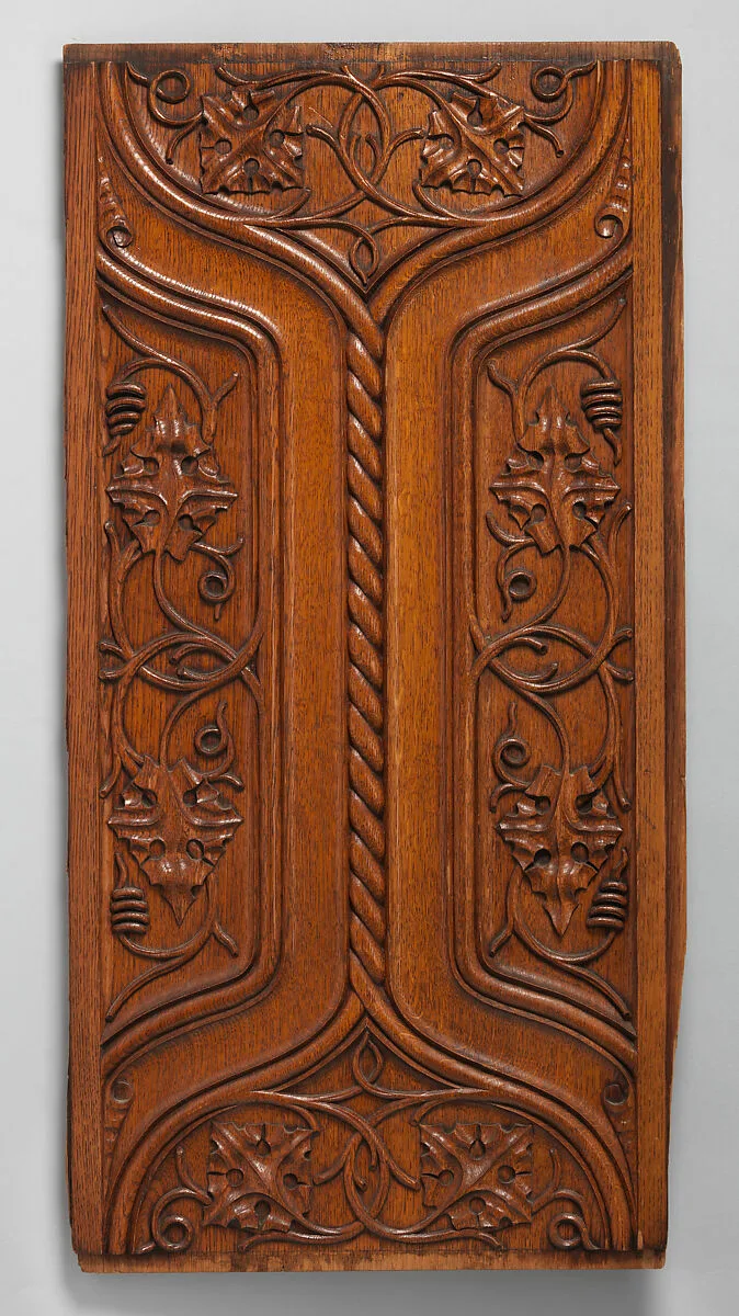 Decorative paneling from the Palace of Westminster — Augustus Welby Northmore Pugin