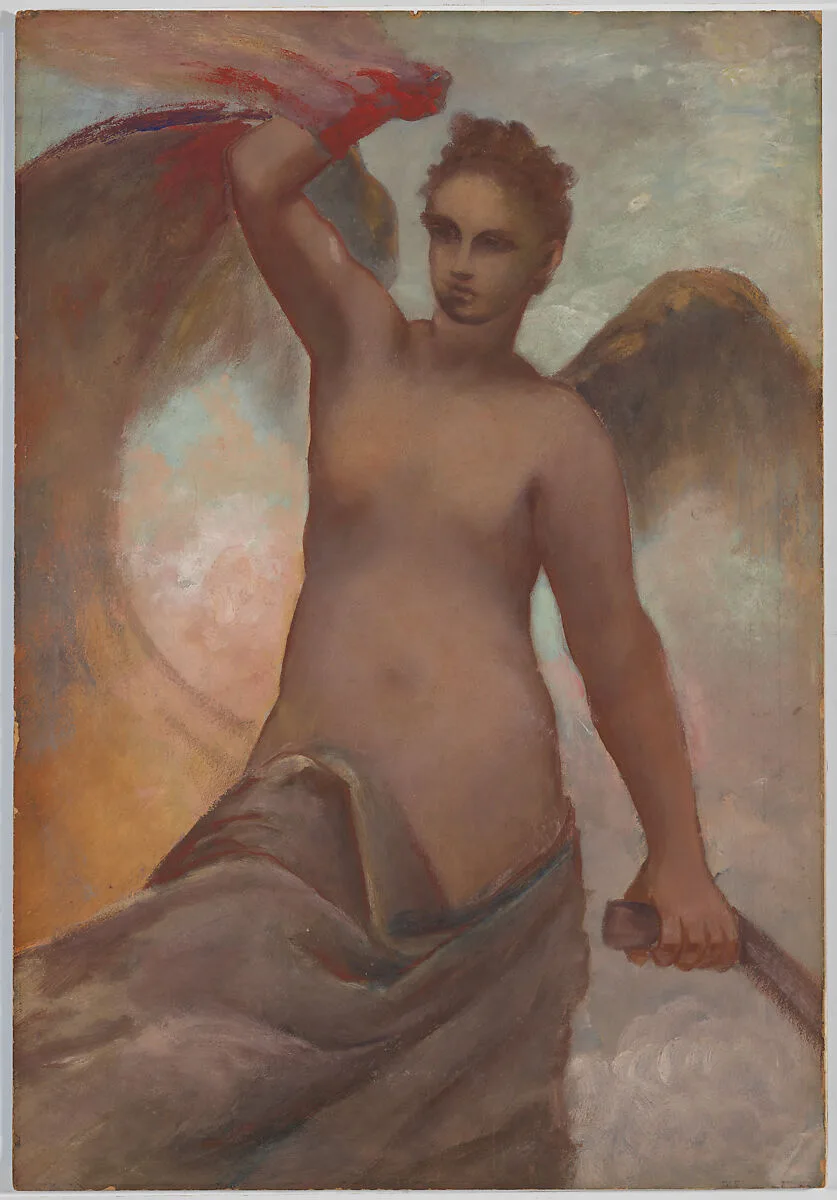 Fortune: A Study for "The Discoverer" — William Morris Hunt