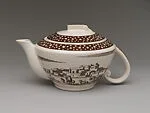 Teapot with Southwestern Pueblo — Gale Turnbull|Rockwell Kent|Vernon Kilns
