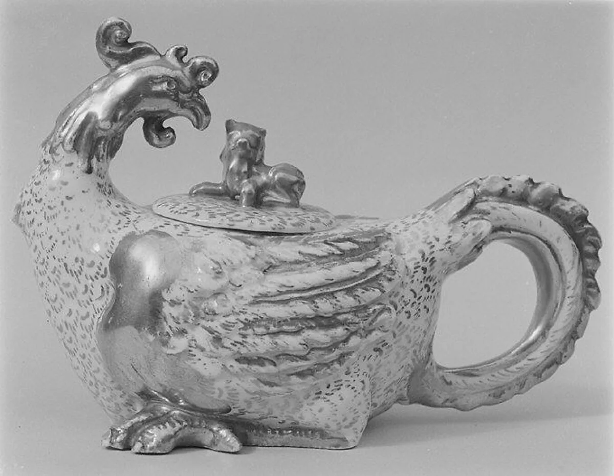 Teapot — Meissen Manufactory|Böttger Period