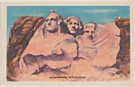 Rushmore Memorial from Modern Wonders of the World Educational Pictures (W608-5) — Unknown