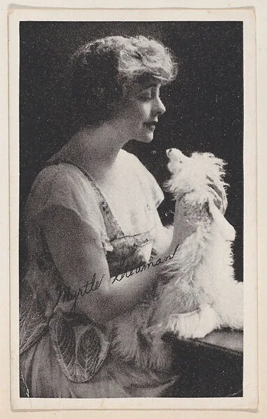 Myrtle Stedman from Kromo Gravure "Leading Moving Picture Stars" (W623) — Kromo Gravure Photo Company, Detroit, Michigan