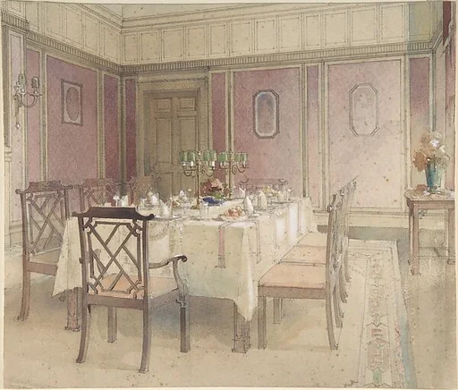 View of a Dining Room