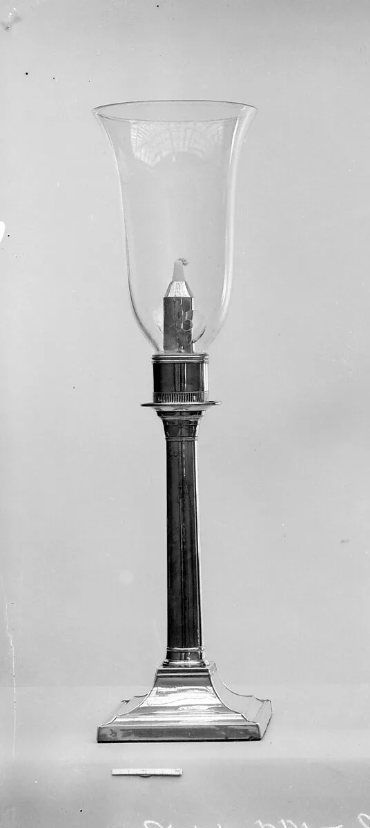 Candlestick with Shade — Unknown