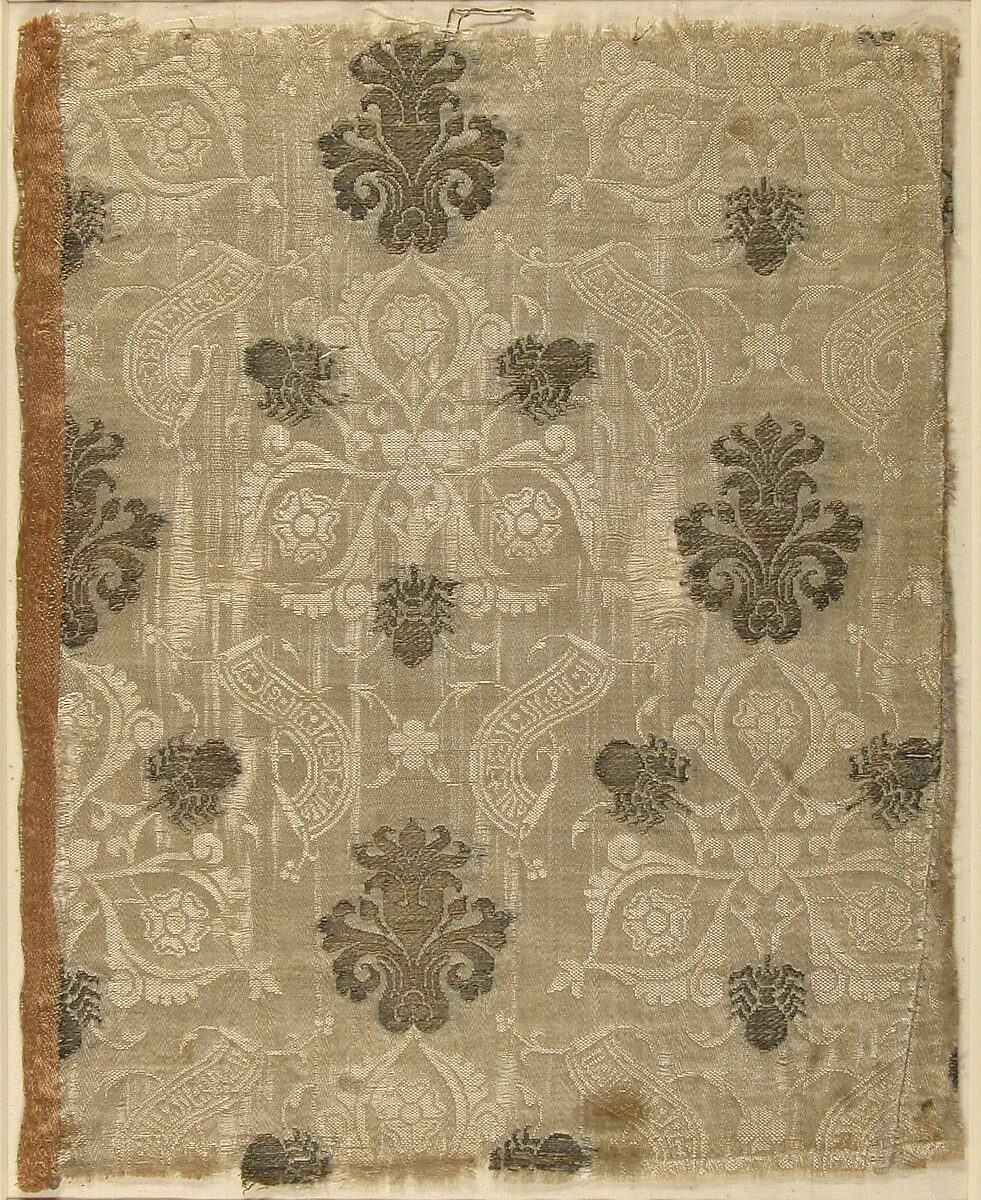 Textile with Brocade — Unknown