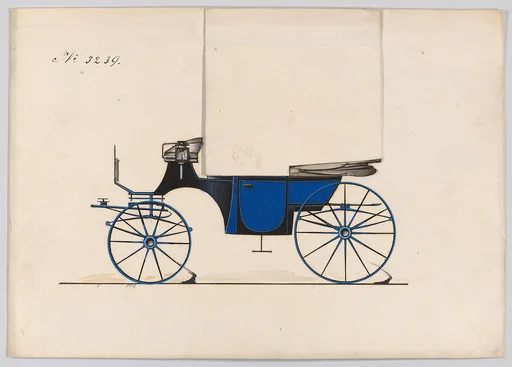 Design for Landaulet, no. 3239