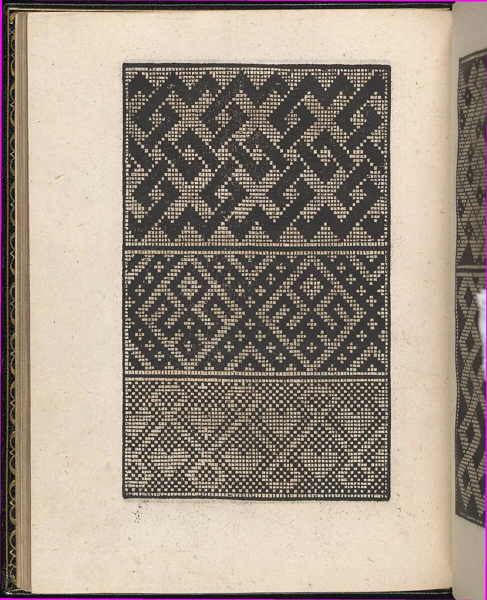 Page from Ein new kunstlich Modelbuch...(Page 34v) — Peter Quentel