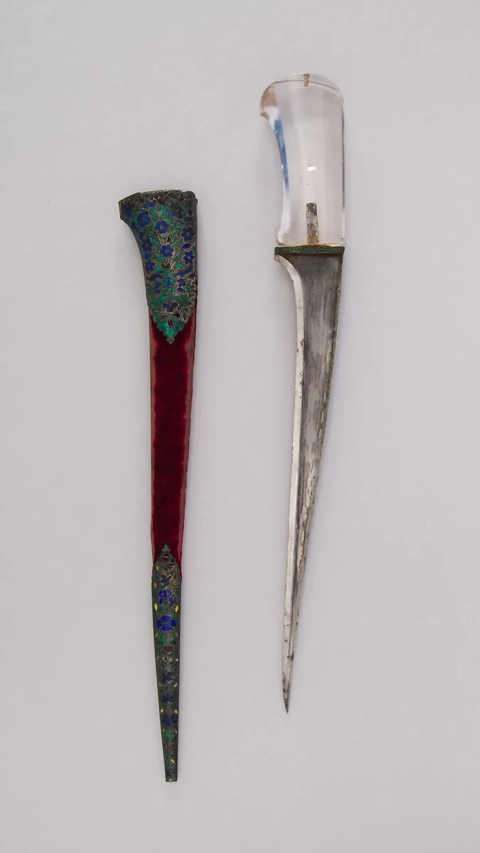 Dagger (Pesh-kabz) with Sheath — Unknown