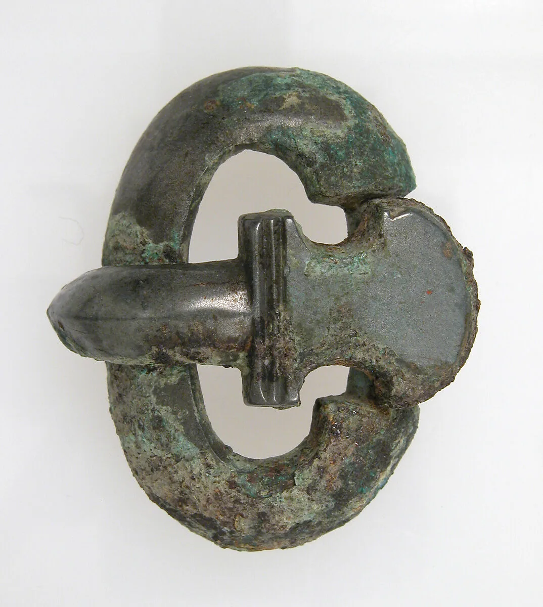 Belt Tongue and Oval Loop from a Buckle — Unknown