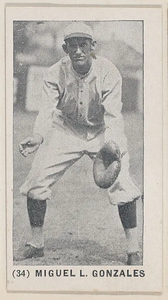 Miguel L. Gonzales from the Baseball Players photo series (W502) — Unknown