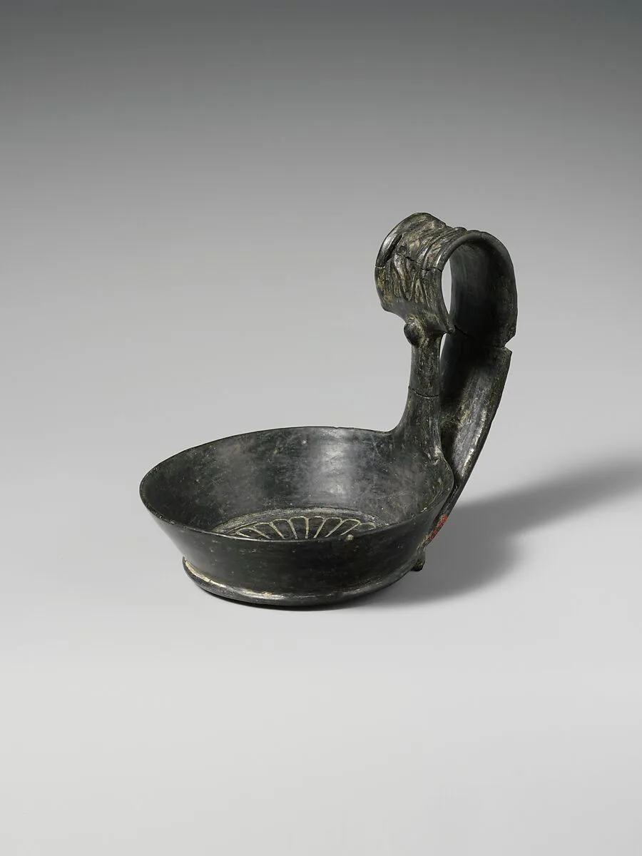 Terracotta kyathos (ladle) — Unknown