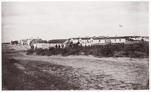 [Distant view of Wards, Harewood Hospital, Near Washington, D.C.]