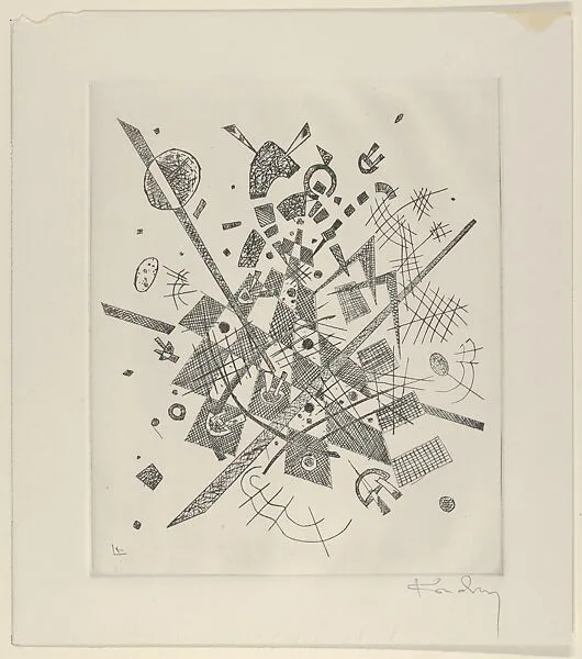 Kleine Welten IX (Small Worlds IX) — Vasily Kandinsky