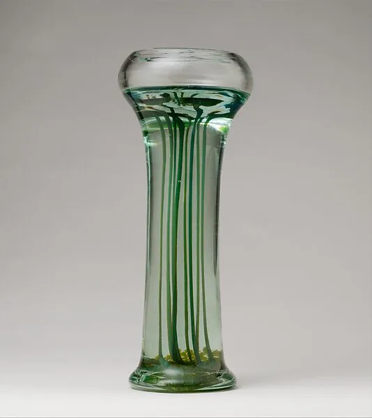 Aquamarine Water Lily Vase — Louis C. Tiffany|Tiffany Furnaces