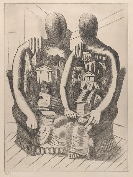 GLI Archeologi II — Giorgio de Chirico