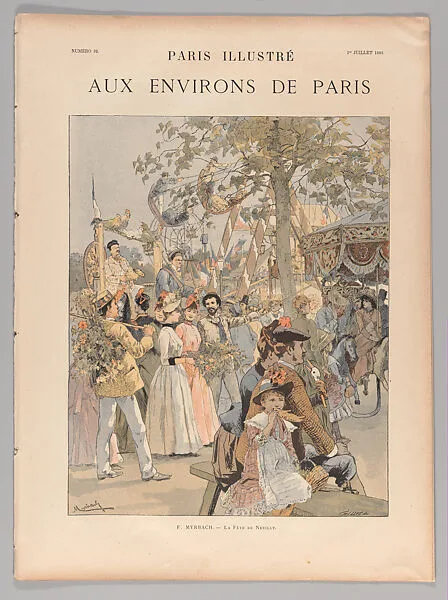 Paris illustré, "Aux Environs de Paris" — Unknown