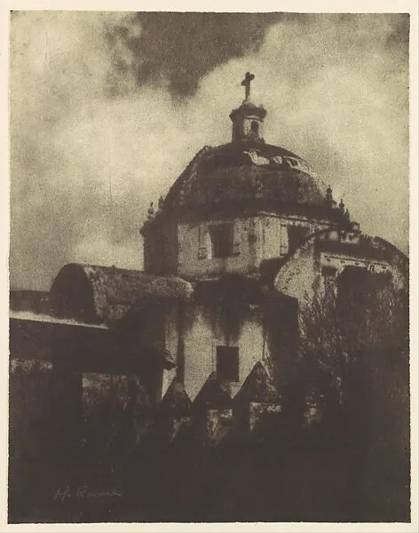 A Church Dome at Cuernavaca, Mexico — Henry Ravell