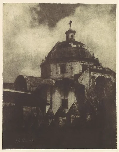 A Church Dome at Cuernavaca, Mexico