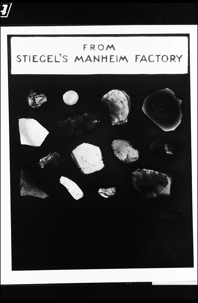 Glass Panel — Stiegel's Manheim Factory
