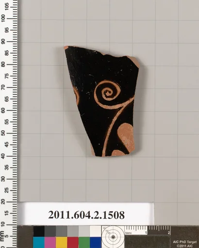 Terracotta fragment of a skyphos (deep drinking cup)