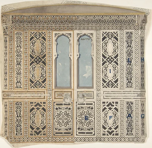 Moorish Wall Elevation