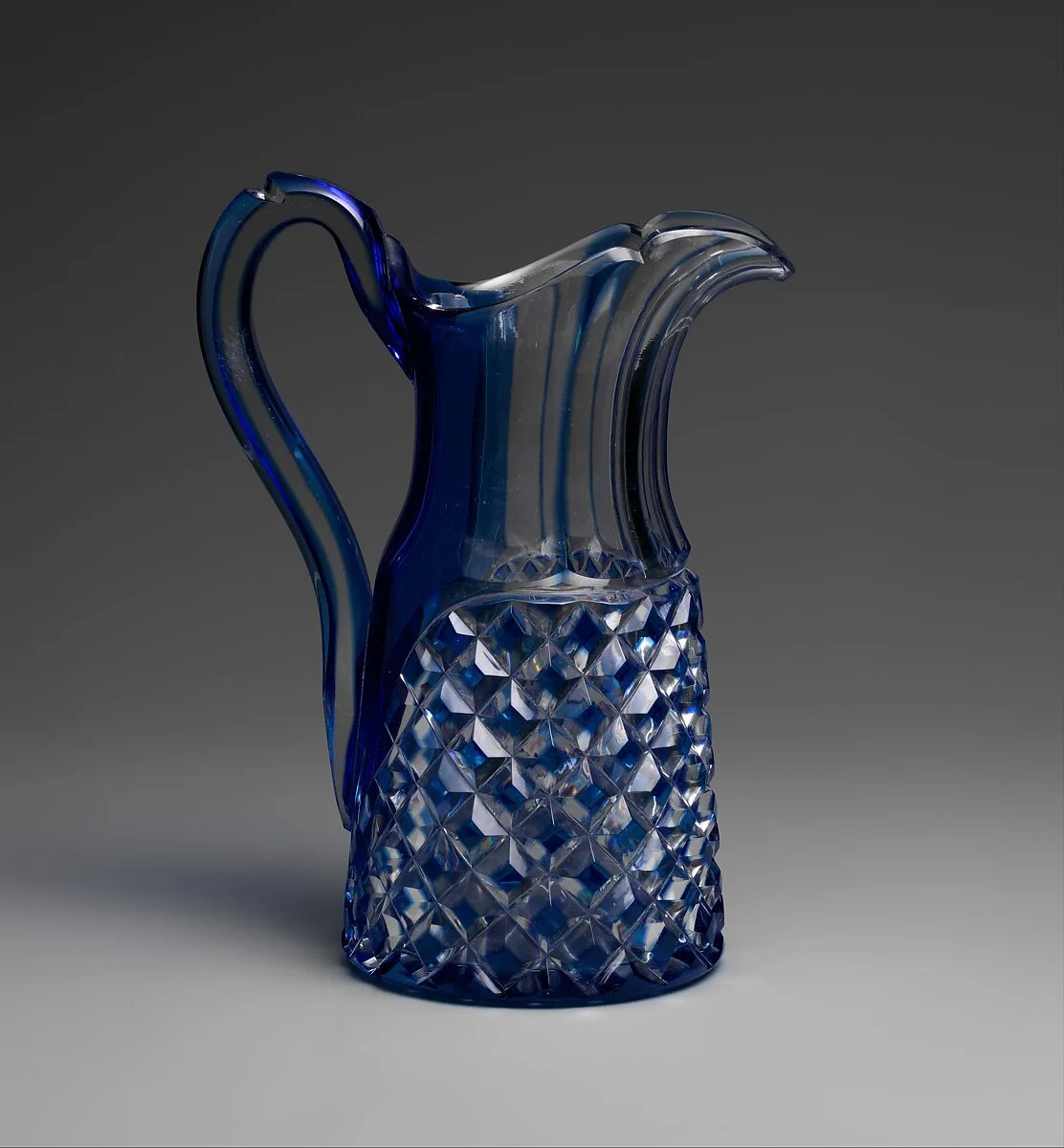 Pitcher — Brooklyn Flint Glass Company|Joseph Stouvenel and Company (1851-1857)