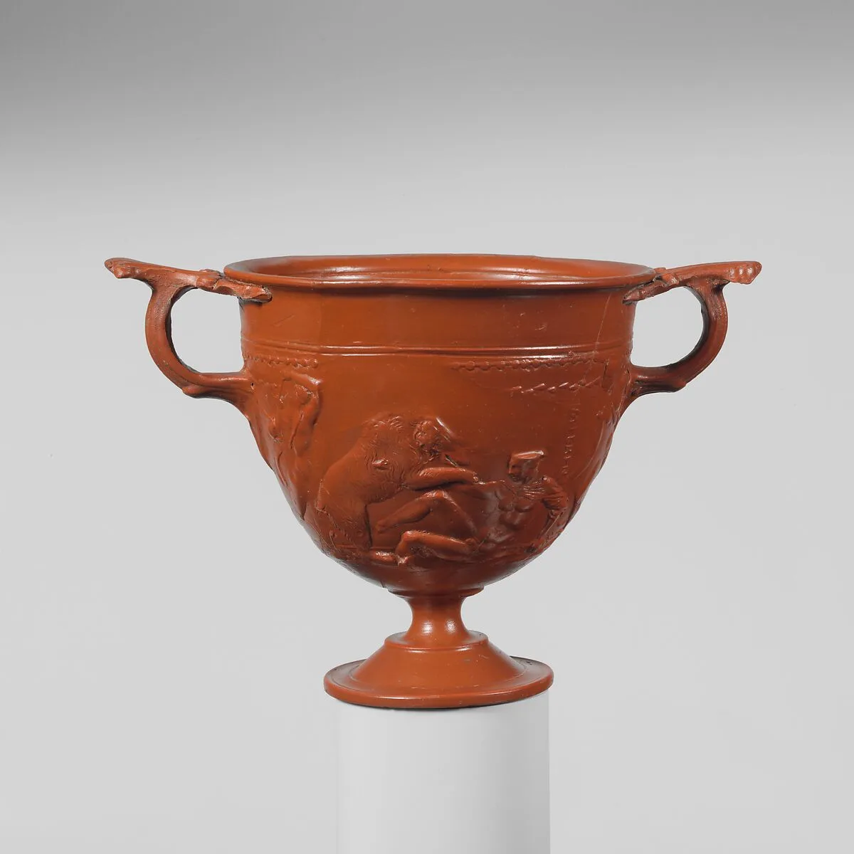 Terracotta scyphus (drinking cup) — Unknown