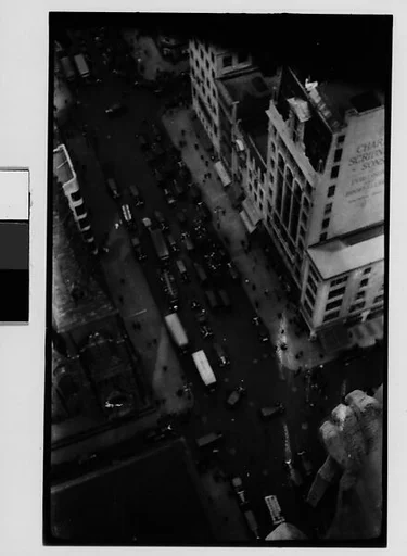 [New York City Intersection, From High Elevation]