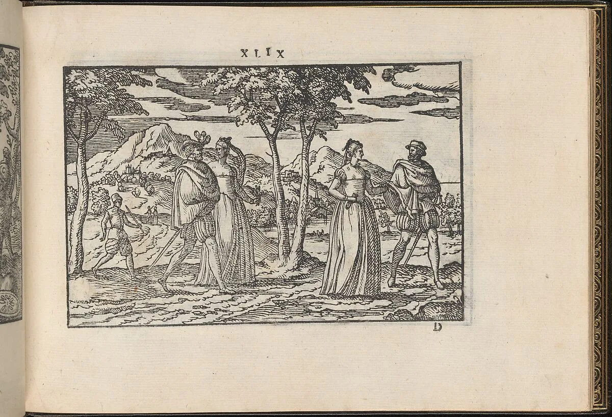 La Vera Perfettione del Disegno di varie sorti di recami, page 25 (recto) — Giovanni Ostaus|Giuseppe Salviati (Giuseppe Porta, called Il Salviati)