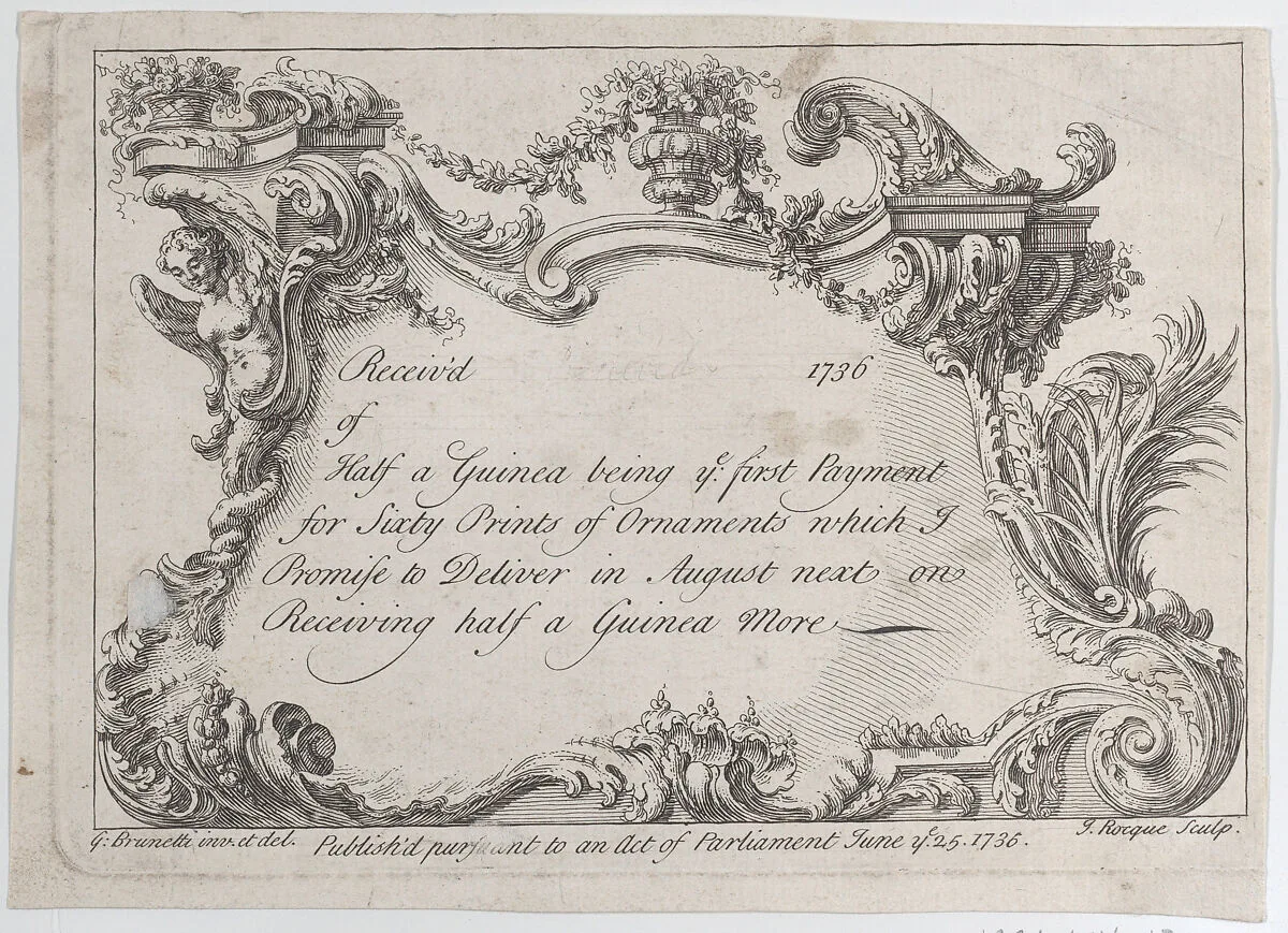 Trade card for Frazer, Army Printer, Stationer and Bookbinder — Jean La Rocque|Gaetano Brunetti