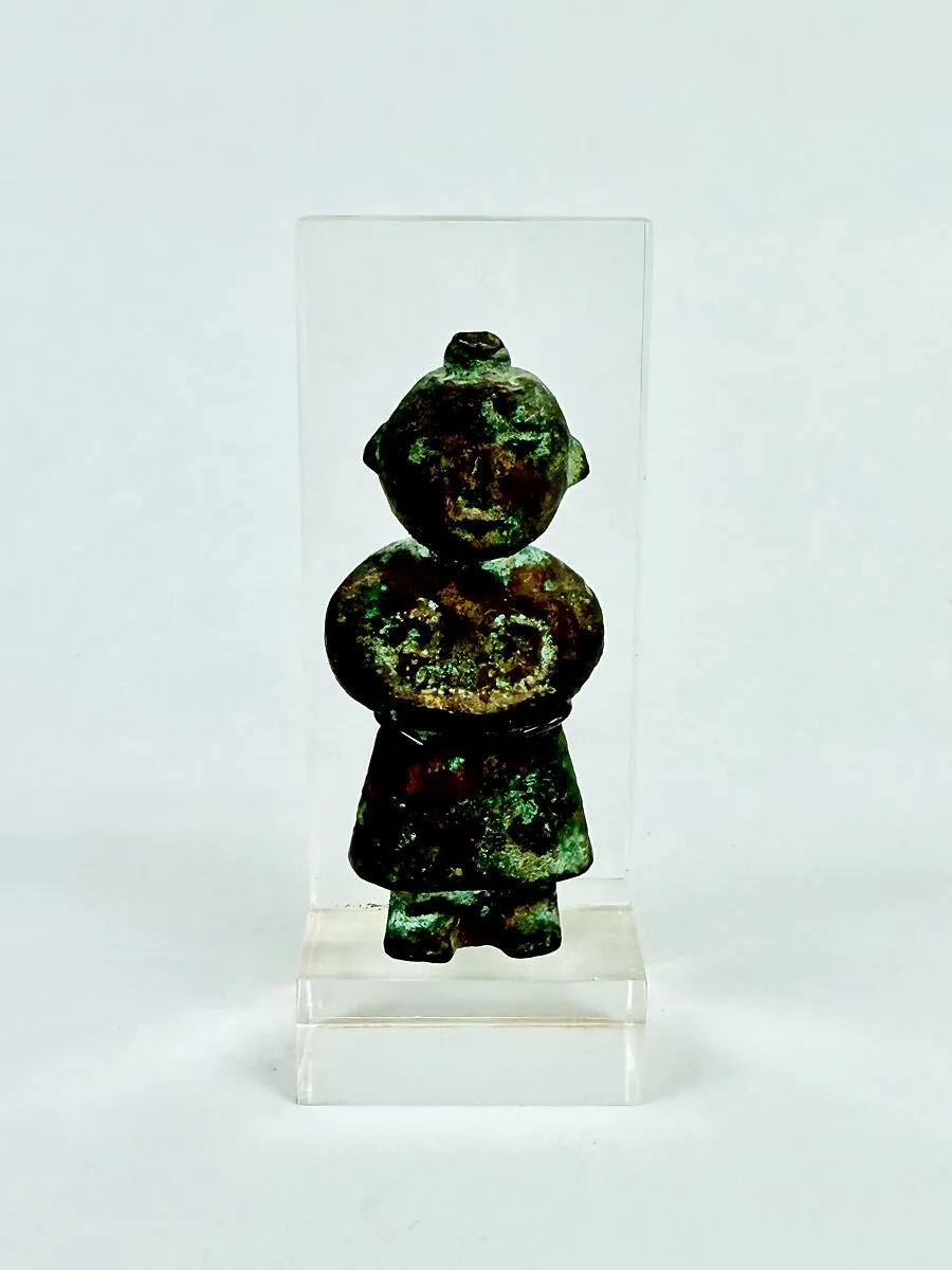 公元前300—公元400 青銅立人像|Standing figure — Unknown