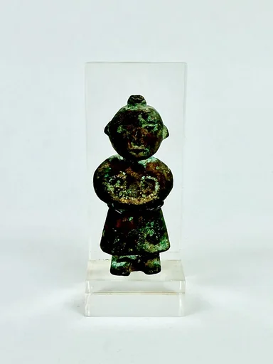 公元前300—公元400 青銅立人像|Standing figure