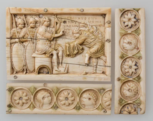 Plaque with Scenes from the Story of Joshua