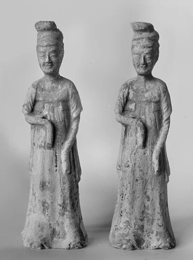 唐  陶侍女俑|Female attendant