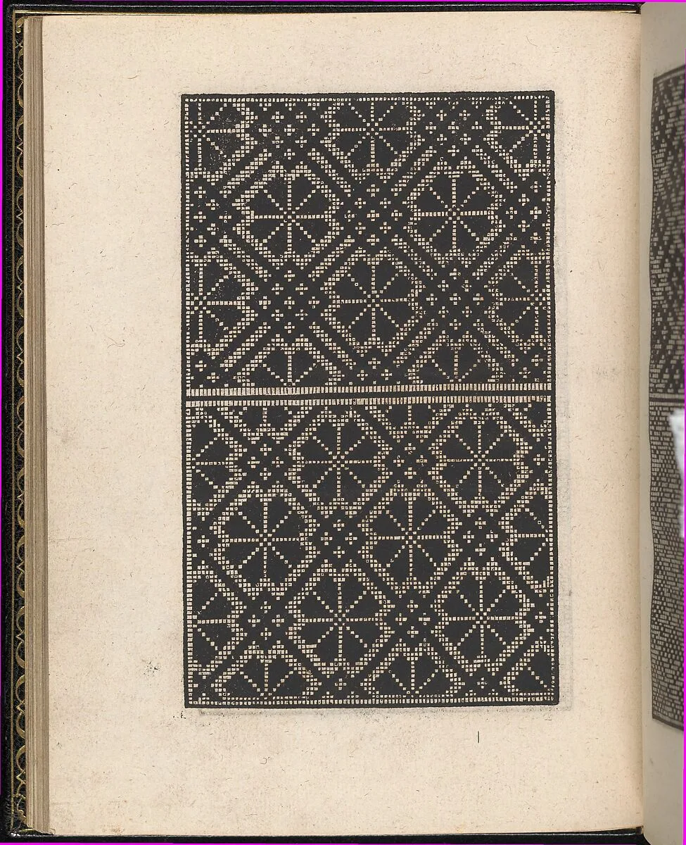 Page from Ein new kunstlich Modelbuch...(Page 31v) — Peter Quentel