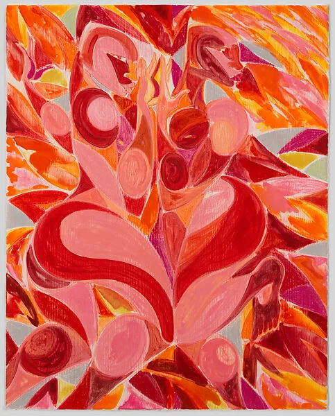 Shimmering Duet (Red Pink) — Tunji Adeniyi-Jones|Two Palms Press