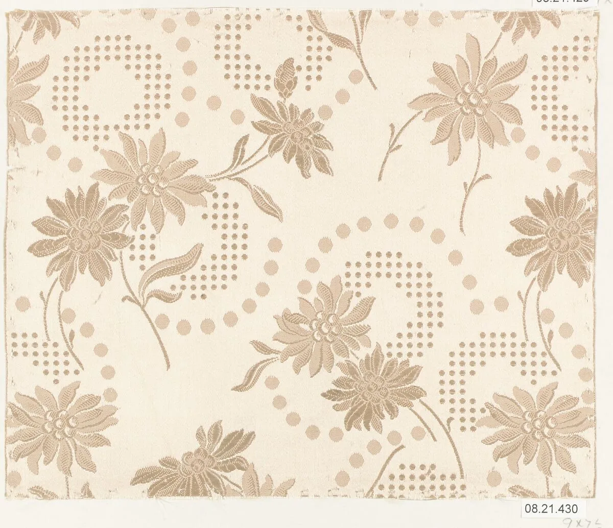 Textile sample — J. Claude Frères & Co.|Unknown Designer