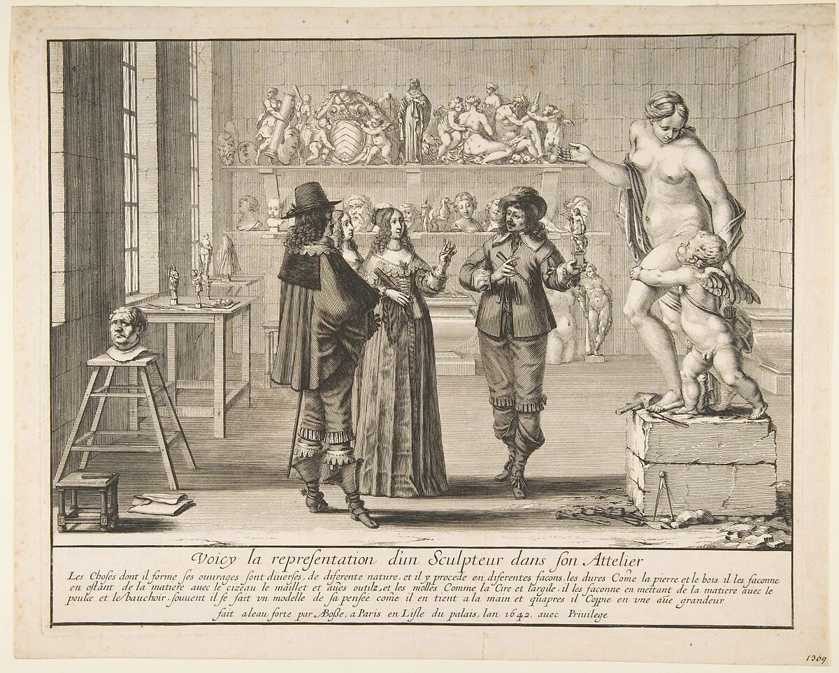 The Sculptor — Abraham Bosse