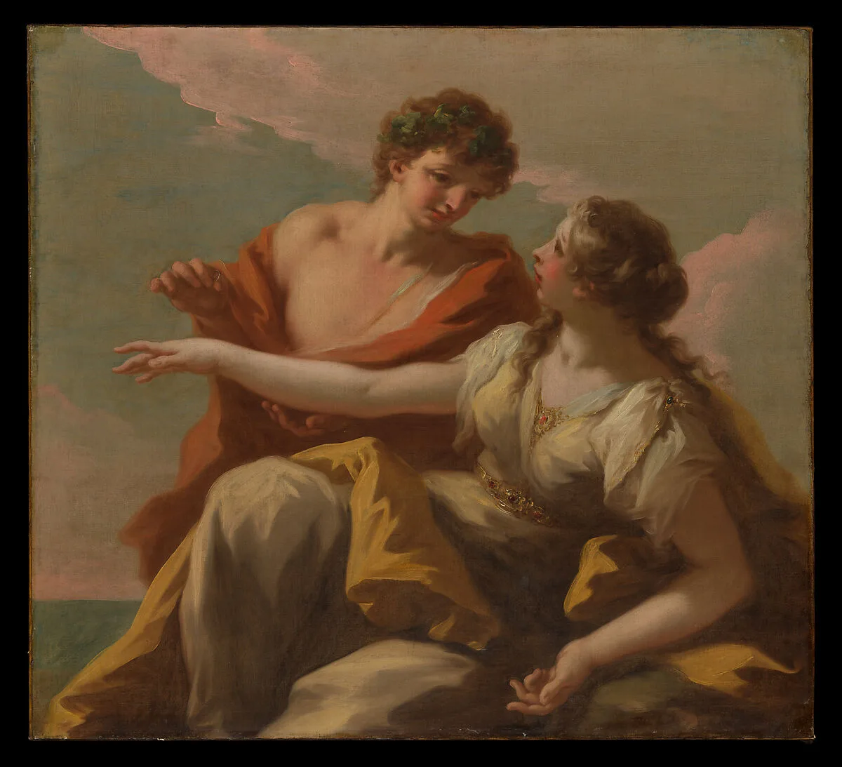Bacchus and Ariadne — Giovanni Antonio Pellegrini