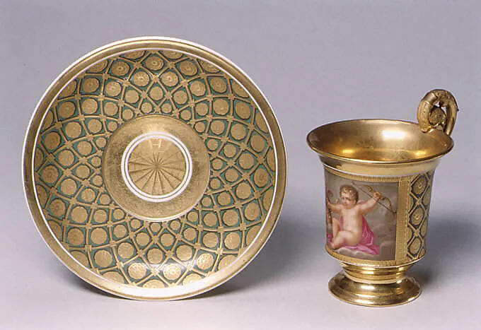 Cup and saucer — Unknown