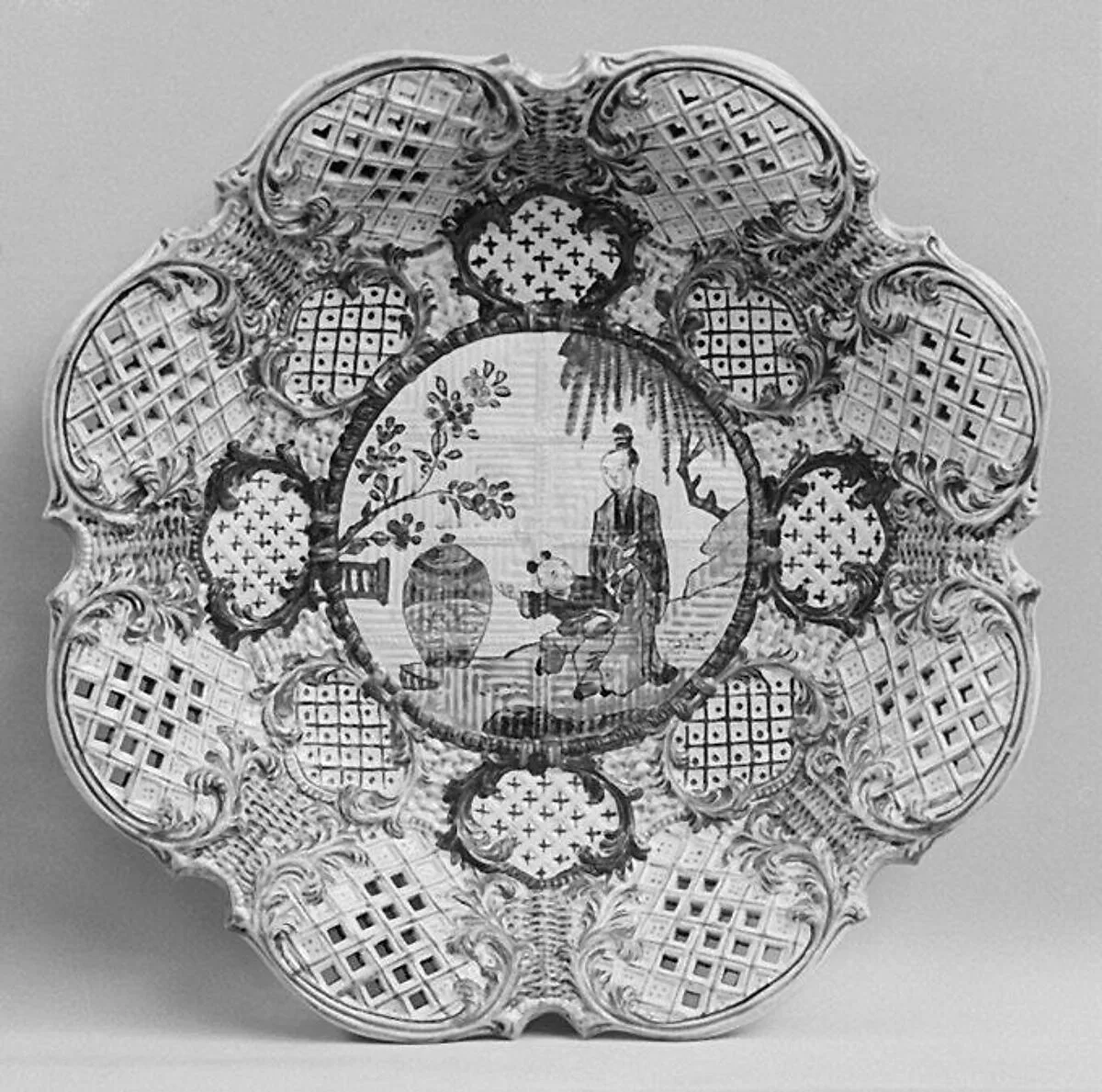 Pierced dish — Unknown