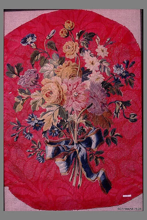Chair back — Maurice Jacques|Louis Tessier|Manufacture Nationale des Gobelins|George William Coventry, 6th earl of Coventry|Jacques Neilson