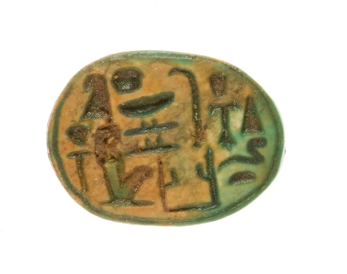 Scarab Inscribed Lord of the Two Lands Maatkare (Hatshepsut), Given Life Forever — Unknown