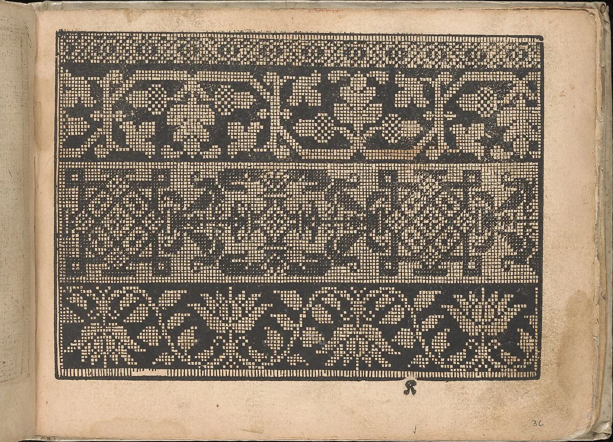 Neu künstlich Modelbuch (page 36r) — Bernhard Jobin